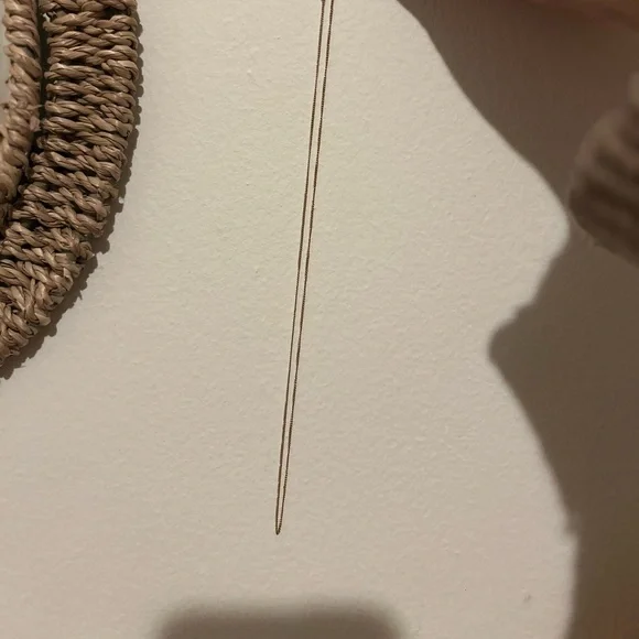 14k Italian yellow gold chain necklace approx 8 inches - Picture 1 of 2